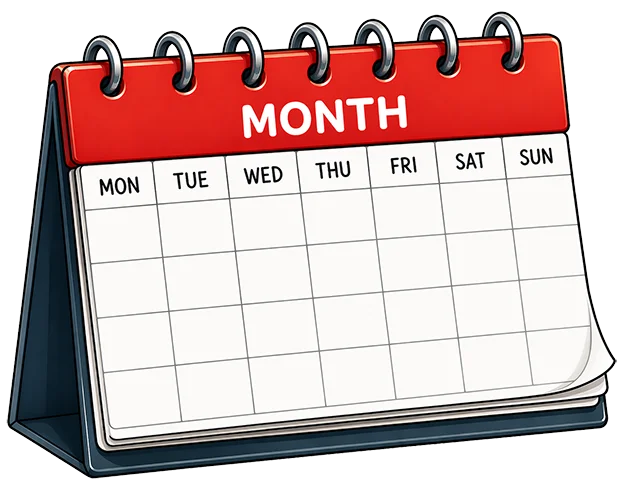 Calendario mensile